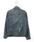Ron Herman (ロンハーマン) クラッシュデニムジャケット ブルー サイズ:M：9000円