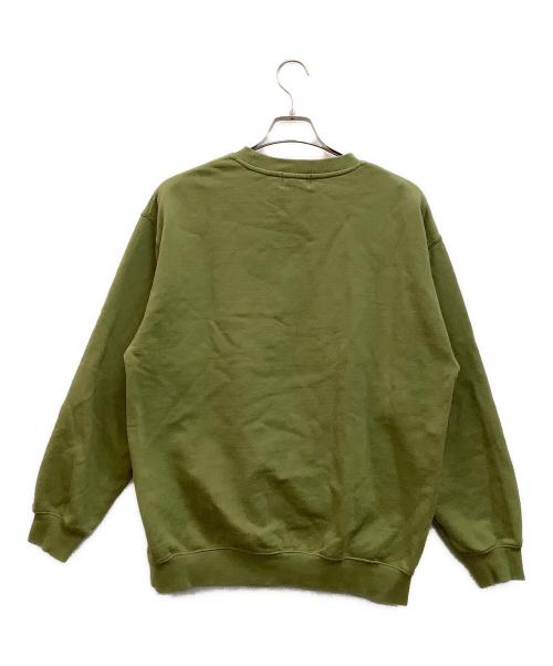 X-LARGE（エクストララージ）X-LARGE (エクストララージ) クルーネックスウェット グリーン サイズ:Lの古着・服飾アイテム