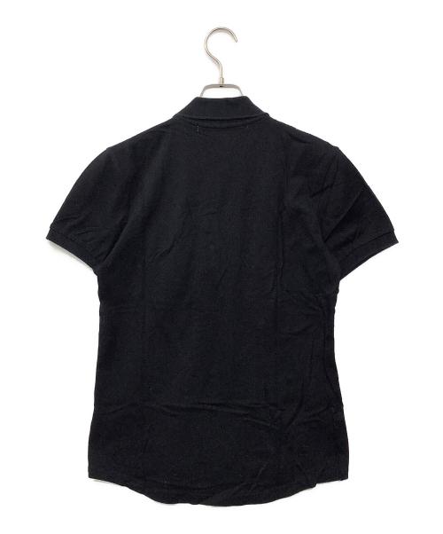 JOHN LAWRENCE SULLIVAN（ジョン ローレンス サリバン）JOHN LAWRENCE SULLIVAN (ジョン ローレンス サリバン) エンブレムポロシャツ ブラック サイズ:38の古着・服飾アイテム