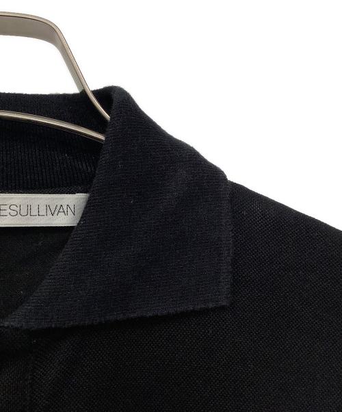 JOHN LAWRENCE SULLIVAN（ジョン ローレンス サリバン）JOHN LAWRENCE SULLIVAN (ジョン ローレンス サリバン) エンブレムポロシャツ ブラック サイズ:38の古着・服飾アイテム