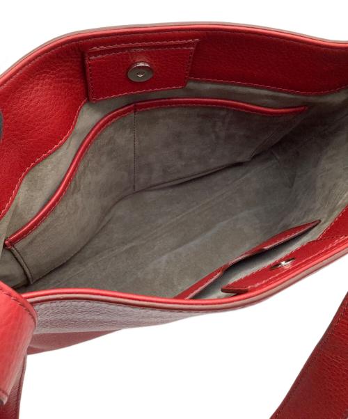 HIROFU（ヒロフ）HIROFU (ヒロフ) ショルダーバッグ レッドの古着・服飾アイテム