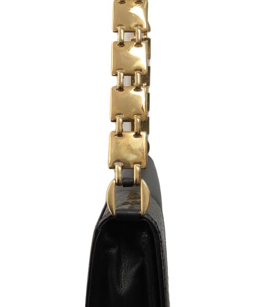 GIANNI VERSACE（ジャンニ・ヴェルサーチ）GIANNI VERSACE (ジャンニ・ヴェルサーチ) ショルダーバッグ ブラックの古着・服飾アイテム