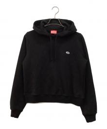 DIESEL（ディーゼル）の古着「プルオーバーパーカー」｜ブラック