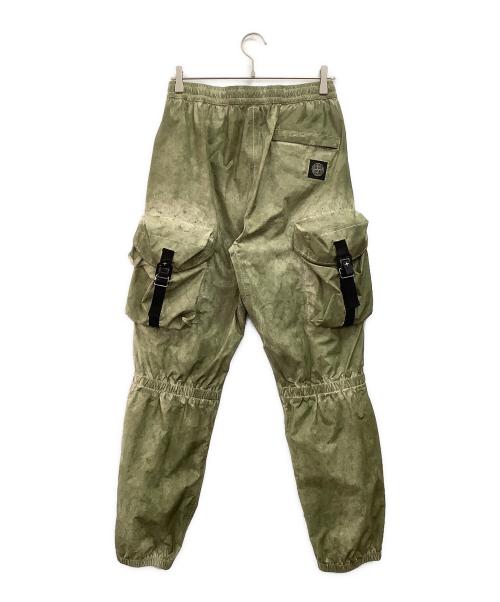 STONE ISLAND（ストーンアイランド）STONE ISLAND (ストーンアイランド) ナイロンカーゴパンツ グリーン サイズ:Sの古着・服飾アイテム