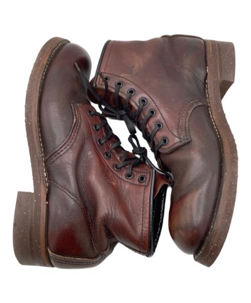 RED WING（レッドウィング）RED WING (レッドウィング) 7ホールブーツ ブラウン サイズ:USA　71/2の古着・服飾アイテム
