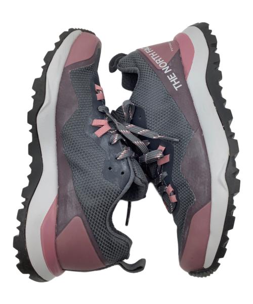 THE NORTH FACE（ザ ノース フェイス）THE NORTH FACE (ザ ノース フェイス) W Activist FUTURELIGHT　スニーカー グレー×オレンジ サイズ:24の古着・服飾アイテム