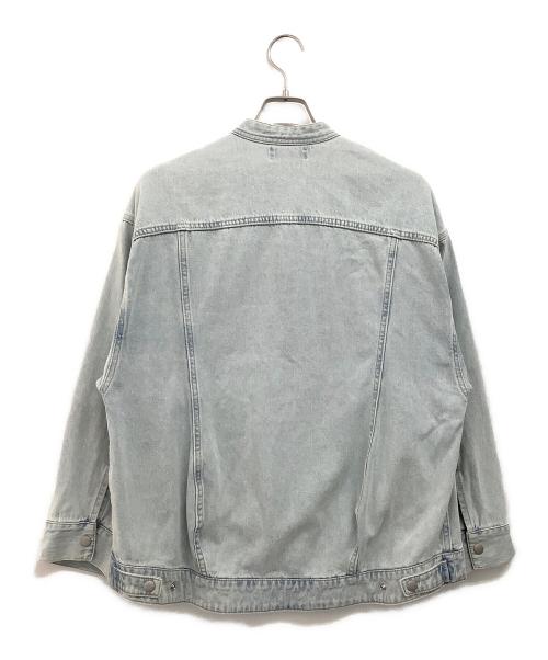 PLUS OTO.HA（プラスオトハ）PLUS OTO.HA (プラスオトハ) デニムジャケット スカイブルー サイズ:FREEの古着・服飾アイテム