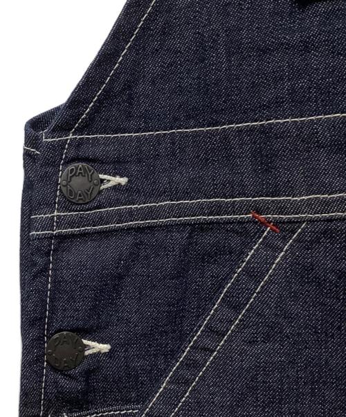 PAY DAY（ペイデイ）PAY DAY (ペイデイ) デニムオーバーオール ブルー サイズ:36の古着・服飾アイテム