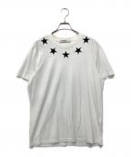 GIVENCHYジバンシィ）の古着「スターモチーフTシャツ」｜ホワイト