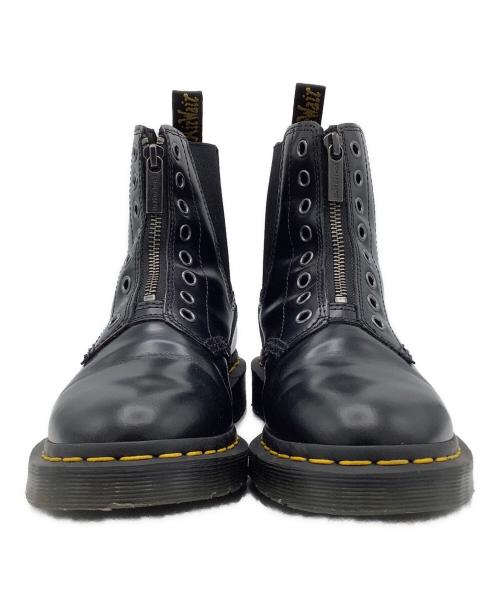 Dr.Martens（ドクターマーチン）Dr.Martens (ドクターマーチン) ガセット ブーツ ブラック サイズ:UK4の古着・服飾アイテム
