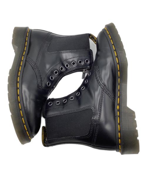 Dr.Martens（ドクターマーチン）Dr.Martens (ドクターマーチン) ガセット ブーツ ブラック サイズ:UK4の古着・服飾アイテム