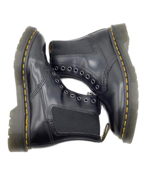 Dr.Martens（ドクターマーチン）Dr.Martens (ドクターマーチン) ガセット ブーツ ブラック サイズ:UK4の古着・服飾アイテム