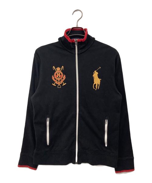 POLO RALPH LAUREN（ポロ・ラルフローレン）POLO RALPH LAUREN (ポロ・ラルフローレン) トラックジャケット ブラック サイズ:Mの古着・服飾アイテム
