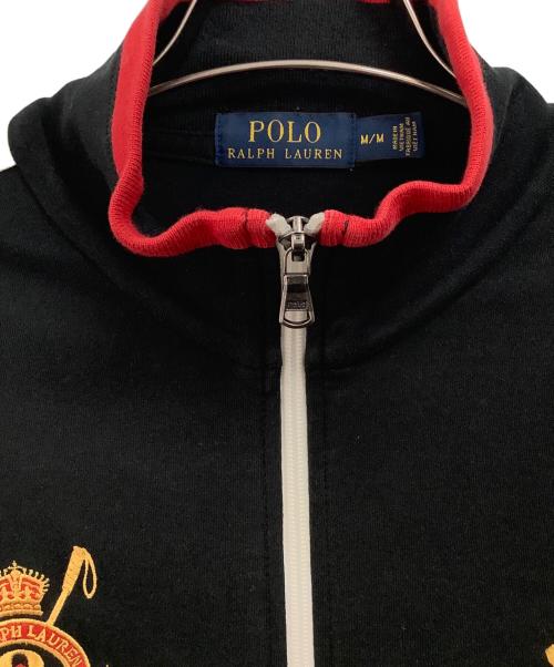 POLO RALPH LAUREN（ポロ・ラルフローレン）POLO RALPH LAUREN (ポロ・ラルフローレン) トラックジャケット ブラック サイズ:Mの古着・服飾アイテム