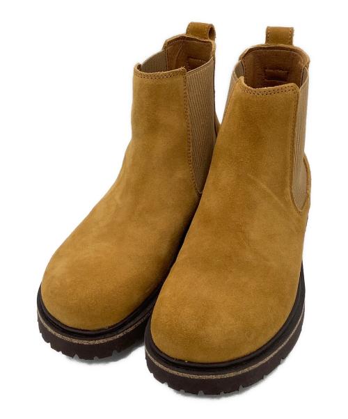 BIRKENSTOCK（ビルケンシュトック）BIRKENSTOCK (ビルケンシュトック) サイドゴアスウェードブーツ ブラウン サイズ:41の古着・服飾アイテム