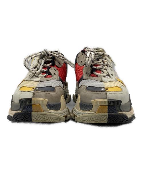 BALENCIAGA（バレンシアガ）BALENCIAGA (バレンシアガ) スニーカー ベージュ×ブルー サイズ:27.5の古着・服飾アイテム