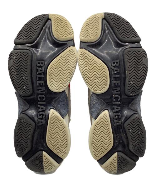 BALENCIAGA（バレンシアガ）BALENCIAGA (バレンシアガ) スニーカー ベージュ×ブルー サイズ:27.5の古着・服飾アイテム