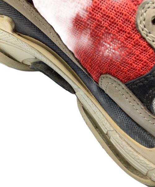 BALENCIAGA（バレンシアガ）BALENCIAGA (バレンシアガ) スニーカー ベージュ×ブルー サイズ:27.5の古着・服飾アイテム