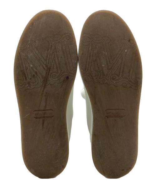 MaxMara（マックスマーラ）MaxMara (マックスマーラ) ハイカットスニーカー ホワイト サイズ:36の古着・服飾アイテム