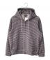 EMPORIO ARMANI（エンポリオアルマーニ）の古着「ダブルジップパーカー」｜グレー×ブラック