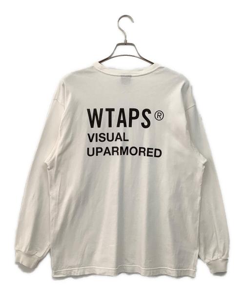 WTAPS（ダブルタップス）WTAPS (ダブルタップス) ロングスリーブTシャツ ホワイト サイズ:X01の古着・服飾アイテム