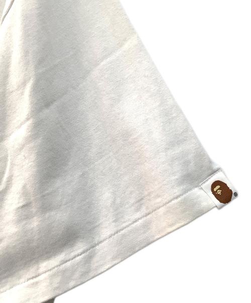 TOM and JERRY（トム アンド ジェリー）TOM and JERRY (トム アンド ジェリー) A BATHING APE (ア ベイシング エイプ) プリントTシャツ ホワイト サイズ:Lの古着・服飾アイテム