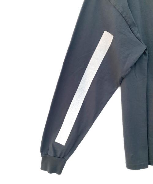 KAPTAIN SUNSHINE（キャプテンサンシャイン）KAPTAIN SUNSHINE (キャプテンサンシャイン) BEAUTY&YOUTH (ビューティーアンドユース) 別注 ウエストコースト ロングスリーブカットソー ブルー サイズ:40の古着・服飾アイテム