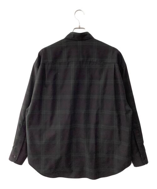 Koti（コティ）koti (コティ) BEAUTY&YOUTH (ビューティーアンドユース) 長袖シャツ ブラック×グリーン サイズ:Sの古着・服飾アイテム