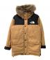 THE NORTH FACE（ザ ノース フェイス）の古着「マウンテンダウンコート」｜ベージュ