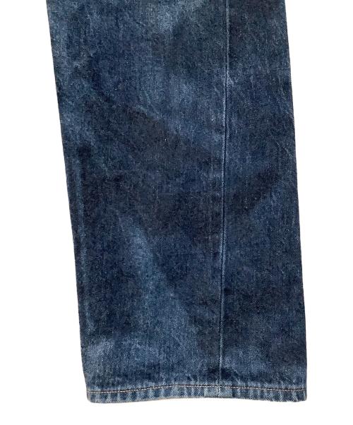 PHIGVEL MAKERS（フィグベルマーカーズ）PHIGVEL MAKERS (フィグベルマーカーズ) ボタンフライデニムパンツ インディゴ サイズ:2の古着・服飾アイテム