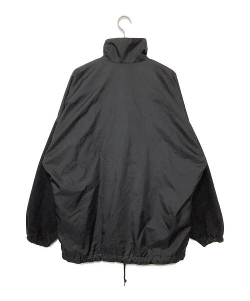 BALENCIAGA（バレンシアガ）BALENCIAGA (バレンシアガ) Oversized Printed Denim And Shell Jacket ブラック×ホワイト サイズ:34の古着・服飾アイテム
