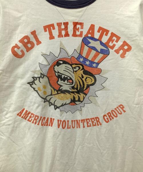 TOYS MCCOY（トイズマッコイ）TOYS McCOY (トイズマッコイ) Tシャツ アイボリー サイズ:LARGEの古着・服飾アイテム