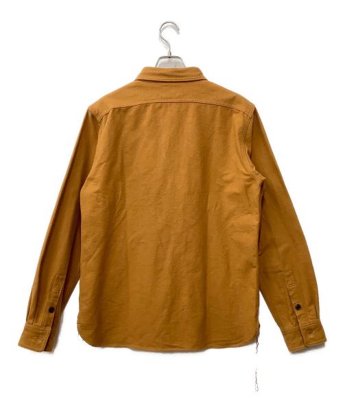 EIGHT G（エイトジー）EIGHT G (エイトジー) ワークシャツ ブラウン サイズ:Lの古着・服飾アイテム