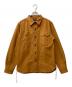 EIGHT G（エイトジー）の古着「ワークシャツ」｜ブラウン