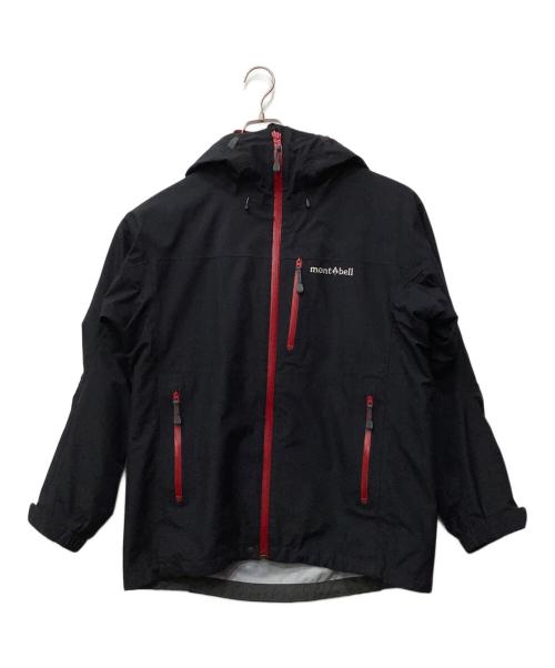 mont-bell（モンベル）mont-bell (モンベル) 3in1フォールラインパーカ ブラック×レッド サイズ:Mの古着・服飾アイテム