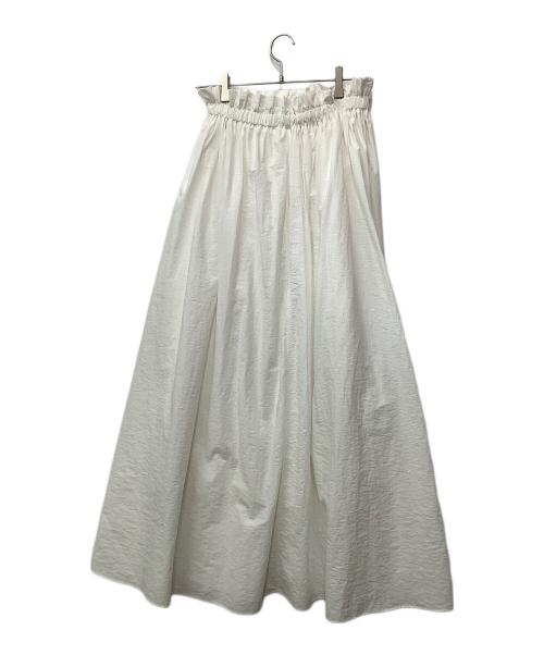 TODAYFUL（トゥデイフル）TODAYFUL (トゥデイフル) Cotton Gather Skir ホワイト サイズ:Mの古着・服飾アイテム