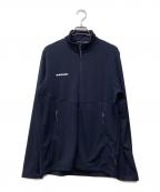 MAMMUTマムート）の古着「ミッドレイヤー ジャケット」｜ネイビー