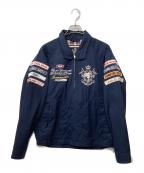 VANJACヴァンジャケット）の古着「スイングトップ」｜ネイビー