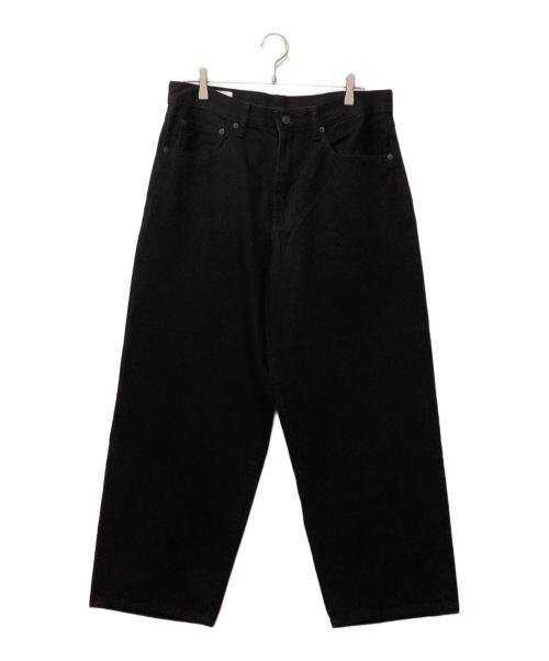 GAP（ギャップ）GAP (ギャップ) スーパーバギーデニム ブラック サイズ:31の古着・服飾アイテム