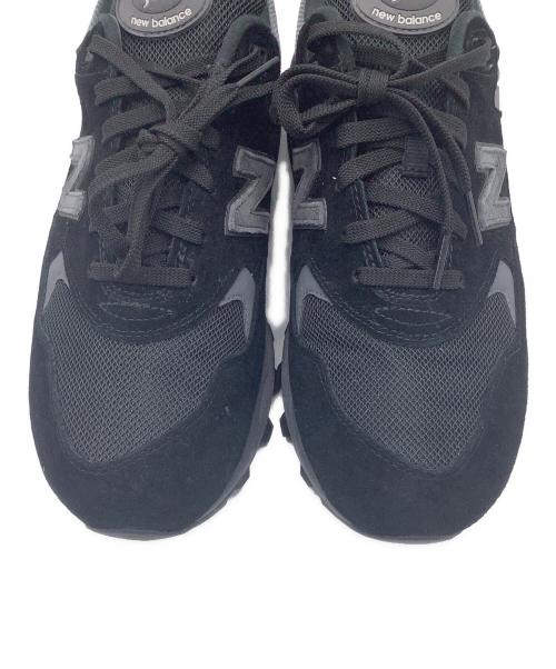 NEW BALANCE（ニューバランス）NEW BALANCE (ニューバランス) スニーカー ブラック×グレー サイズ:29の古着・服飾アイテム