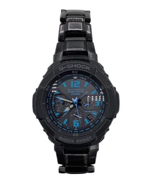 CASIO（カシオ）CASIO (カシオ) MASTER OF G - AIR　腕時計 ブラック×ブルーの古着・服飾アイテム
