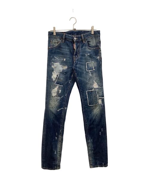 DSQUARED2（ディースクエアード）DSQUARED2 (ディースクエアード) COOL GUY JEAN ブルー サイズ:42の古着・服飾アイテム