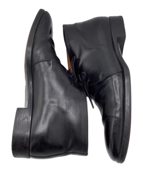 Santoni（サントーニ）Santoni (サントーニ) ジョージブーツ ブラック サイズ:7の古着・服飾アイテム