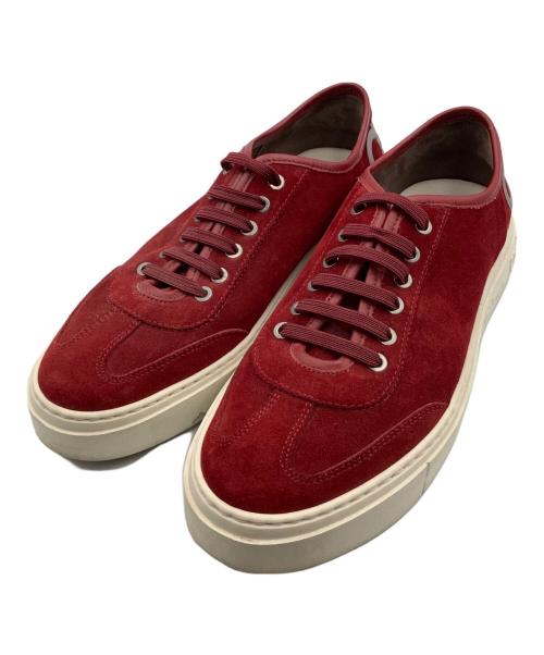 Salvatore Ferragamo（サルヴァトーレ フェラガモ）Salvatore Ferragamo (サルヴァトーレ フェラガモ) スニーカー レッド サイズ:27.5cmの古着・服飾アイテム
