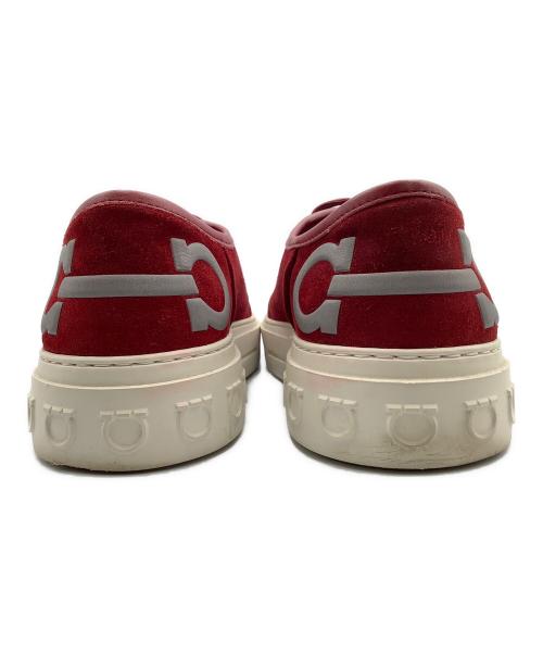 Salvatore Ferragamo（サルヴァトーレ フェラガモ）Salvatore Ferragamo (サルヴァトーレ フェラガモ) スニーカー レッド サイズ:27.5cmの古着・服飾アイテム