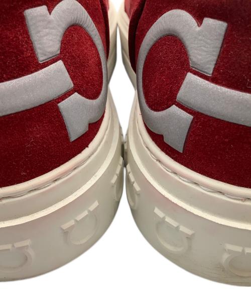 Salvatore Ferragamo（サルヴァトーレ フェラガモ）Salvatore Ferragamo (サルヴァトーレ フェラガモ) スニーカー レッド サイズ:27.5cmの古着・服飾アイテム