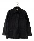 BURBERRY BLACK LABELバーバリーブラックレーベル）の古着「サファリジャケット」｜ブラック