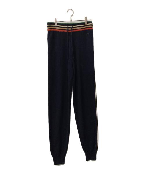 WALES BONNER（ウェールズボナー）WALES BONNER (ウェールズボナー) ETERNAL CASHMERE PANTS ネイビー サイズ:3の古着・服飾アイテム