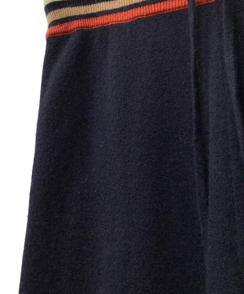 WALES BONNER（ウェールズボナー）WALES BONNER (ウェールズボナー) ETERNAL CASHMERE PANTS ネイビー サイズ:3の古着・服飾アイテム