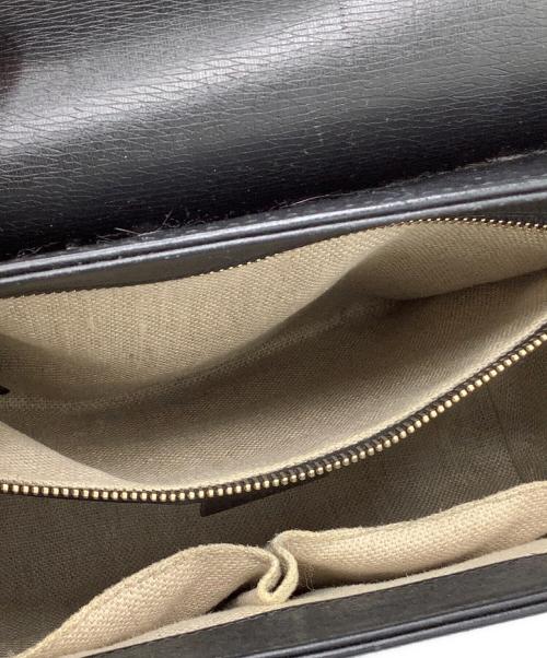 GUCCI（グッチ）GUCCI (グッチ) バンブーハンドバッグ ブラックの古着・服飾アイテム